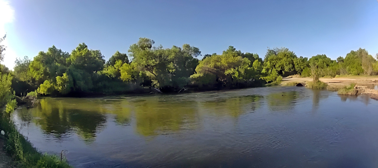 San Joaquin River in Mendota